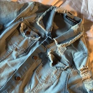 Fashion Nova I’m Not The One denim jacket